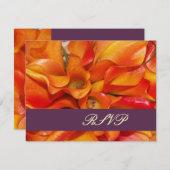 PixDezines LARGE RSVP ORANGE CALLA LILIES (正面/裏面)