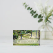 PixDezines lawn 気に/gardener/DIYフォント 名刺 (スタンド正面)