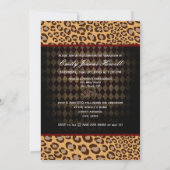 PixDezines LEOPARD卒業 招待状 (裏面)