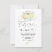 PixDezines Little Pumpkin Baby Shower 招待状 (正面)