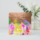 PixDezines LONDON COLOR/フェイクCOPPER 招待状 (スタンド正面)