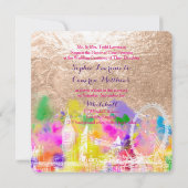 PixDezines LONDON COLOR/フェイクCOPPER 招待状 (裏面)