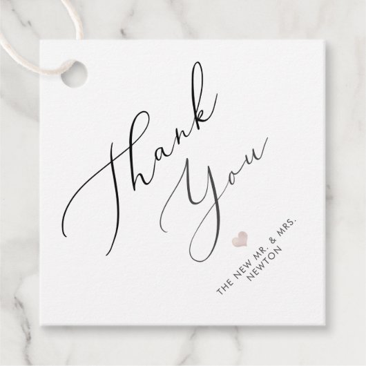 PixDezines Luxe書道ありがとう フェイバータグ (正面)