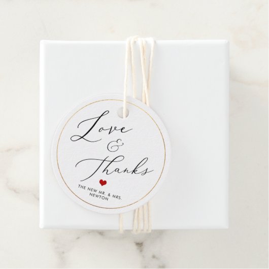 PixDezines Luxe書道の愛感謝してい& フェイバータグ (インサイチュ)