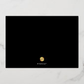 PixDezines Luxe Cligraphy Reharsal Dinner (PixDezi 箔招待状 (裏面)