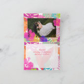 PixDezines mahalo/rainforest/DIY txt/background サンキューカード (内部)