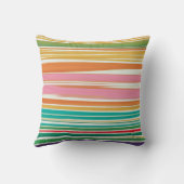 PixDezines malibuプレイド+ストライプ クッション (裏面)