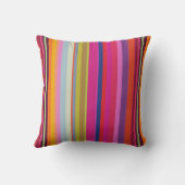 PixDezines malibuプレイド+ストライプ クッション (裏面)