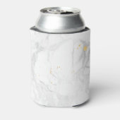 PixDezines Marble+フェイク金ゴールド新しいMrs. 缶クーラー (缶裏面)