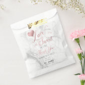 PixDezines MARBLE LOVE IS SWEET+フェイクバラ金ゴールド フェイバーバッグ (封をした状態)