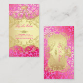 PixDezines Marie Antoinette an Oro 名刺 (正面/裏面)