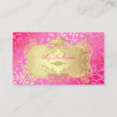 PixDezines Marie Antoinette an Oro 名刺 (裏面)