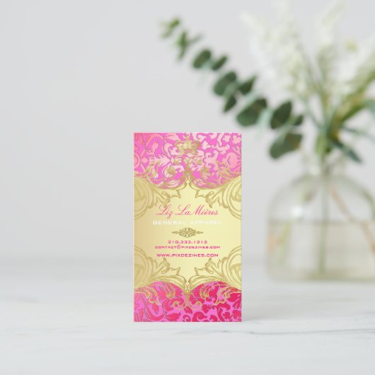 PixDezines Marie Antoinette an Oro 名刺 (スタンド正面)