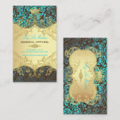 PixDezines Marie Antoinette an Oro 名刺 (正面/裏面)