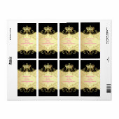 PixDezines Marie Antoinette en Oro/DIYカラー/黒 ラベル (フルシート)