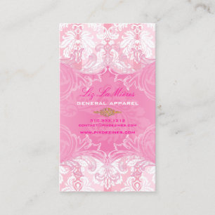 PixDezines Marie Antoinette on Pique Damask(Pique 名刺