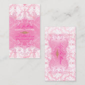 PixDezines Marie Antoinette on Pique Damask（Pique  名刺 (正面/裏面)