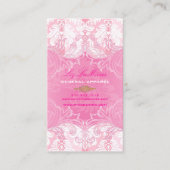PixDezines Marie Antoinette on Pique Damask（Pique  名刺 (正面)