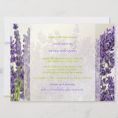 PixDezines mauiラベンダ/diyカラー 招待状 (裏面)