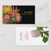 PixDezines maui protea(PixDezines maui protea♥) 名刺 (正面/裏面)