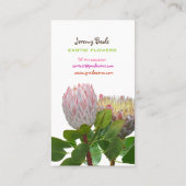 PixDezines maui protea(PixDezines maui protea♥) 名刺 (裏面)