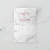 PixDezines Mazel Tov、大理石+フェイクバラ金ゴールド カード (内部)