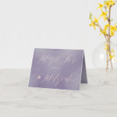 PixDezines Mazel Tov、赤面Pink+DIY Purple カード (黄色い花)