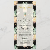 PixDezines Menu/Pineapple/金ゴールドSpecks/DIY bckgrnd メニュー (裏面)