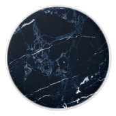 PIXDEZINES MIDNIGHT BLUE MARBLE セラミックノブ (正面)