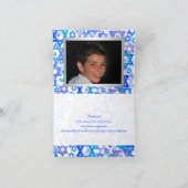 PixDezines mod スターズ ミツヴァー 感謝カード/DIYカラー！ サンキューカード (内部)