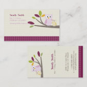 PixDezines Mommy +ベビーフール育児 コーリングカード (正面/裏面)