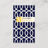 PixDezines monaco trellis/diyカラーをスナップで表示…… 名刺 (正面)