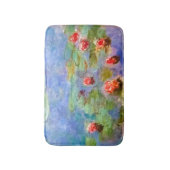 PixDezines monet lylir pond at giverny バスマット (正面縦)