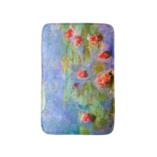PixDezines monet lylir pond at giverny バスマット (正面縦)
