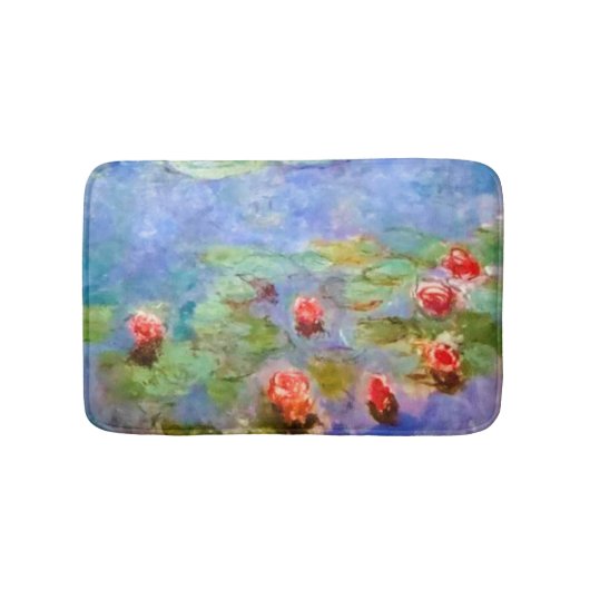 PixDezines monet lylir pond at giverny バスマット (正面)
