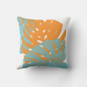 PixDezines monstera/diy背景 クッション (裏面)