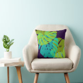 PixDezines monstera/diy背景 クッション (椅子)