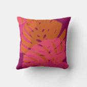 PixDezines monstera/diy背景 クッション (裏面)