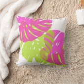 PixDezines monstera/diy 背景 クッション (ブランケット)