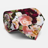 PixDezines MoodyフレッシュフラワーDIY背景 ネクタイ (ロール)