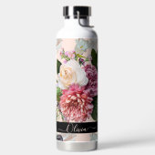 PixDezines Moody Botanical DIY背景 ウォーターボトル (左面)