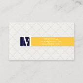 PixDezines Moroccan Trellis/DIYカラーをスナップで表示します。 名刺 (裏面)