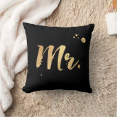 PixDezines Mrピロー/フェイク金ゴールドフォイル/DIY背景 クッション (ブランケット)