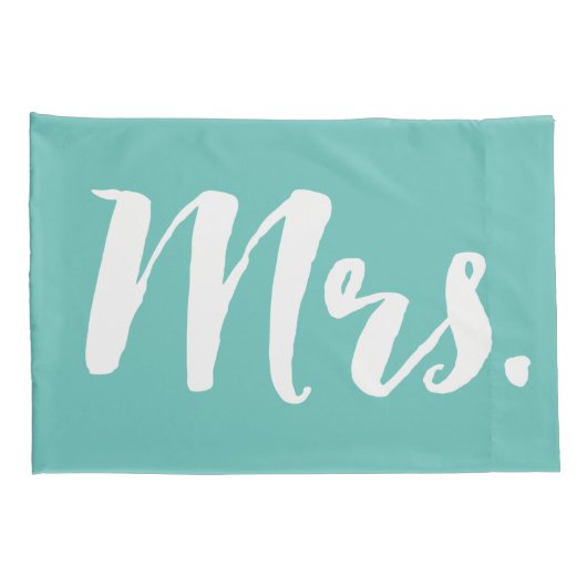 PixDezines mr/mrs/b+w/DIY背景色 枕カバー (裏面-右)