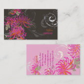 PixDezines mums+swarls/diyカラー 名刺 (正面/裏面)