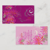 PixDezines mums+swarls/diyカラー 名刺 (正面/裏面)