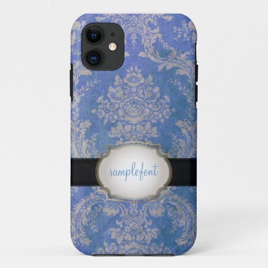 PixDezines natasha damask Case-Mate iPhoneケース (裏面)