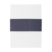 PixDezines Navy+フェイクバラ金ゴールド氏+Mrs. 招待状ベリーバンド (裏面例)