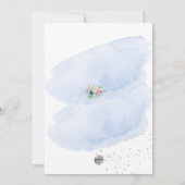 PixDezines Oh Boy Balloon Baby Shower 招待状 (裏面)