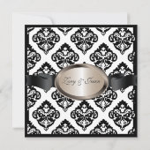 PixDezines Oliviaダマスク 招待状 (裏面)